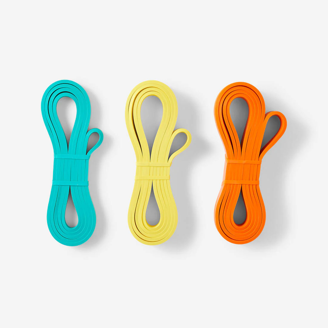 Bandas elásticas de fitness de 15, 25 y 35 kg, set de 3