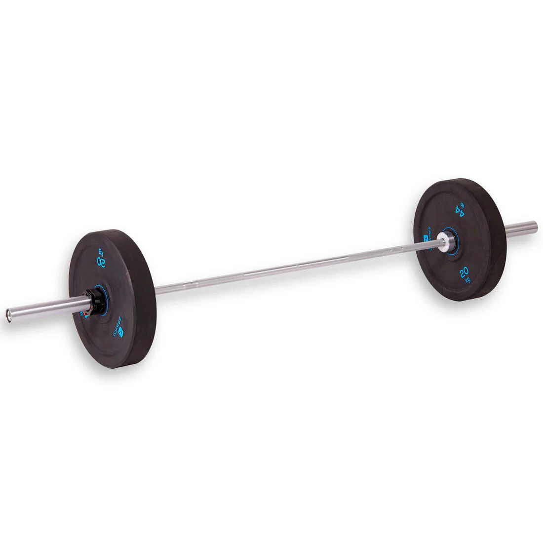 Barra Halterofilia 20 Kg, Pieza Unión Diámetro 50 mm, Grip 28 mm