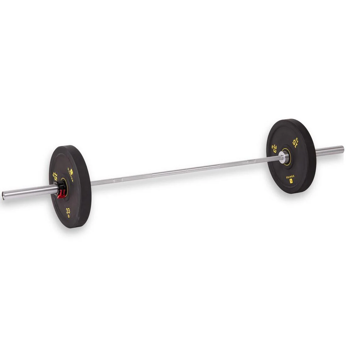 Barra olimpica halterofilia 15 kg crossfitness musculación diámetro 50 mm - Image 2