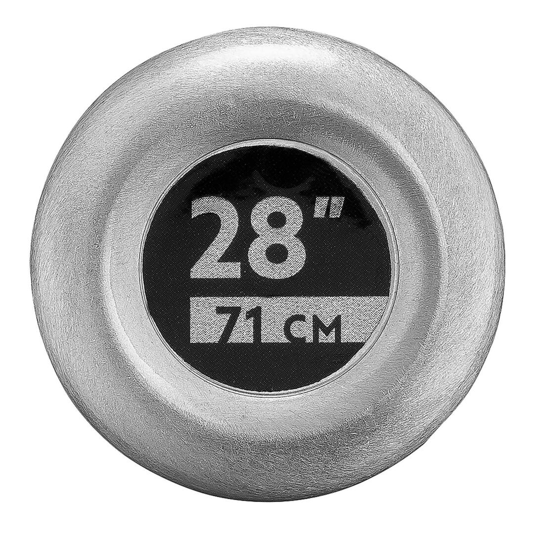Bate de béisbol de aluminio infantil plateado de 28" o 30" BA150 -10 - Image 8