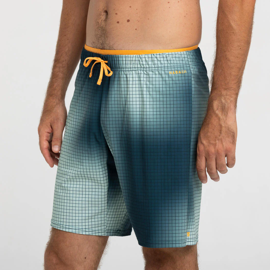 Bermuda de natación larga roja para hombre 100 - Image 3