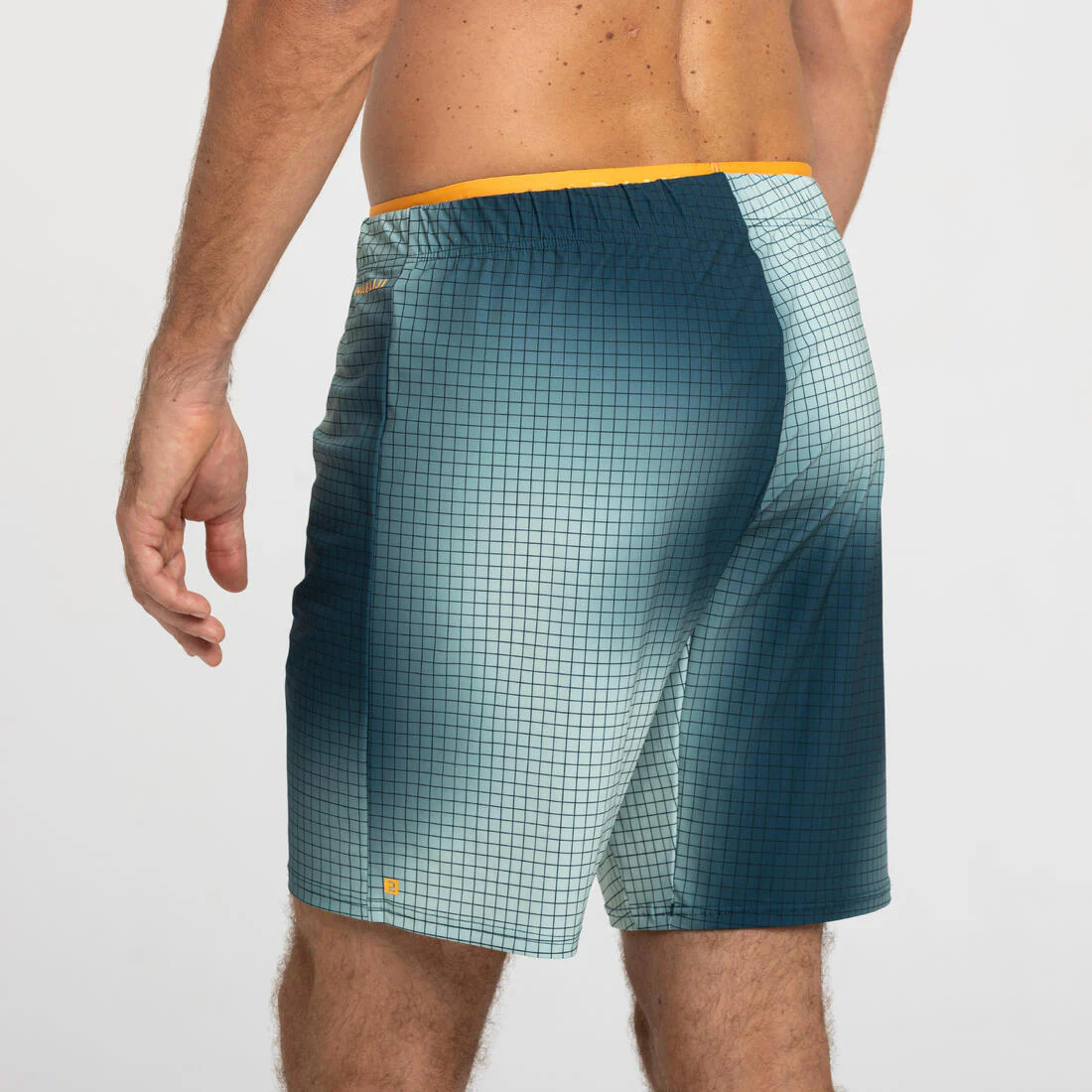 Bermuda de natación larga roja para hombre 100 - Image 8
