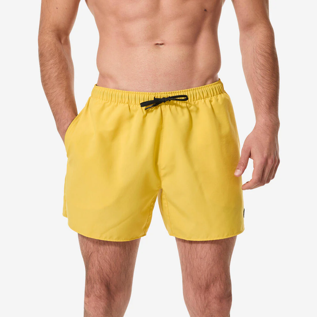 Bermuda de surf con bolsillos color teja para hombre Hendaia 100