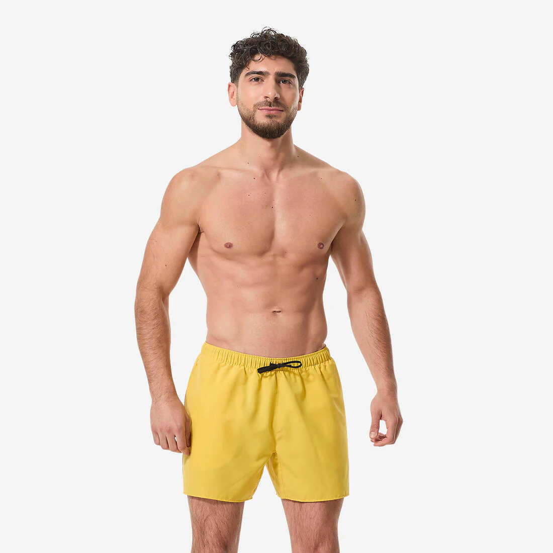 Bermuda de surf con bolsillos color teja para hombre Hendaia 100 - Image 6