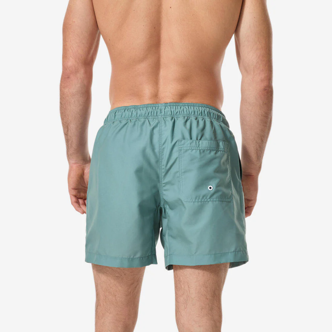 Bermuda de surf corta de 15" negra para hombre 100 Palmito - Image 12