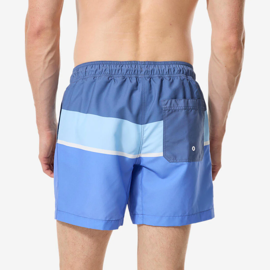 Bermuda de surf corta de 15" negra para hombre 100 Palmito - Image 15