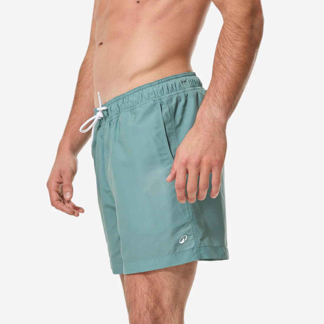 Bermuda de surf corta de 15" negra para hombre 100 Palmito - Image 20