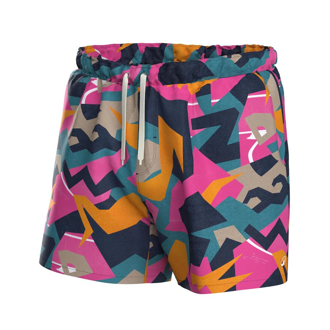 Bermuda de surf corta de 15" negra para hombre 100 Palmito - Image 35
