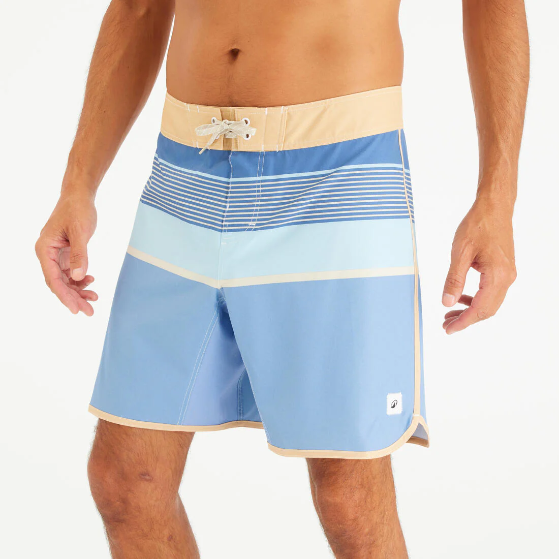 Bermuda de surf de longitud media de 18" azul marino para hombre 500 - Image 2