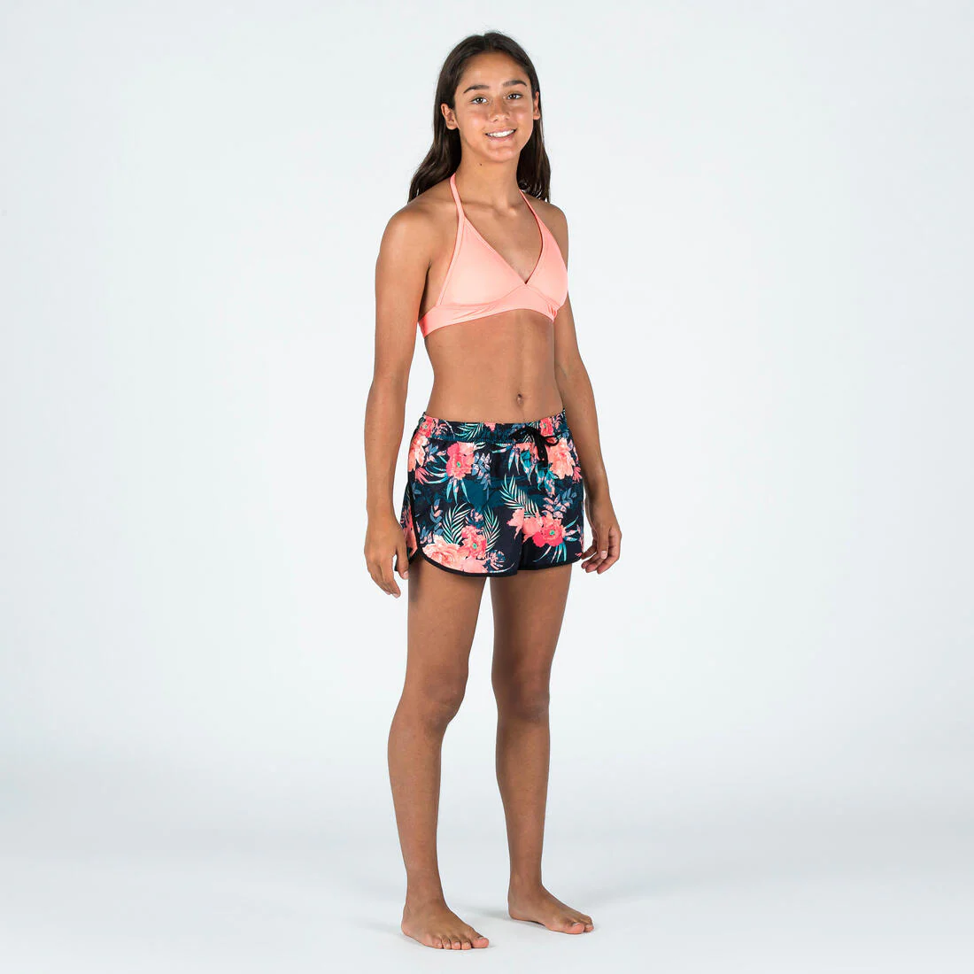 Bermuda de surf negra para niña 100 Katy - Image 5
