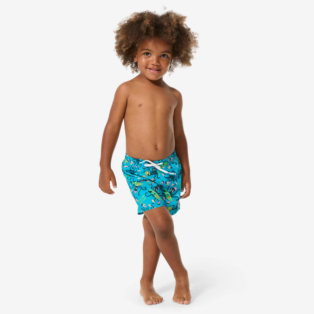Bermuda de surf turquesa para niño 100 Tokyo Sun - Image 18