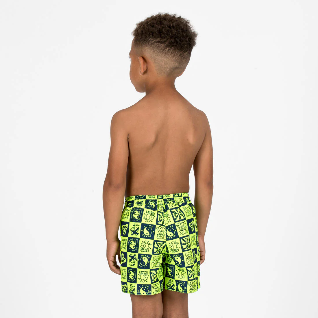 Bermuda de surf turquesa para niño 100 Tokyo Sun - Image 23