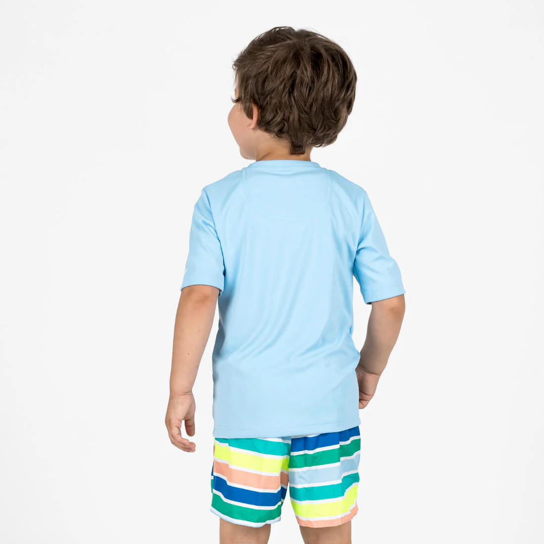 Bermuda de surf turquesa para niño 100 Tokyo Sun - Image 27