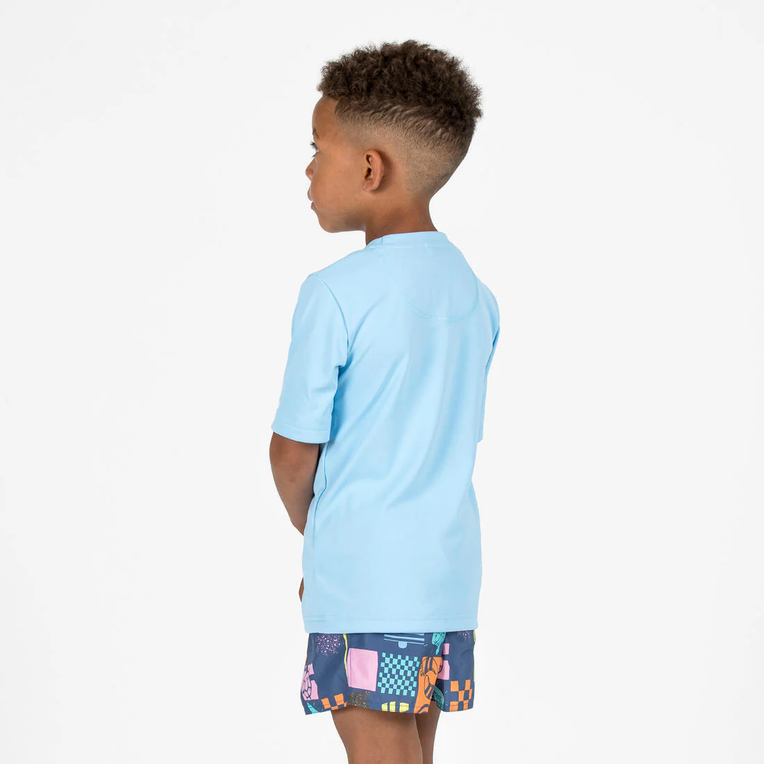 Bermuda de surf turquesa para niño 100 Tokyo Sun - Image 29