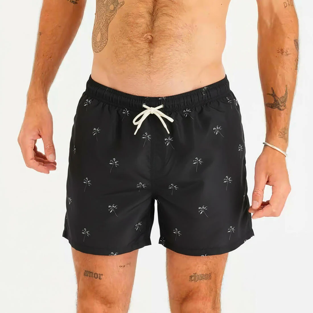 Bermudas 100 Hombre Palmito Negro 15” - Image 2