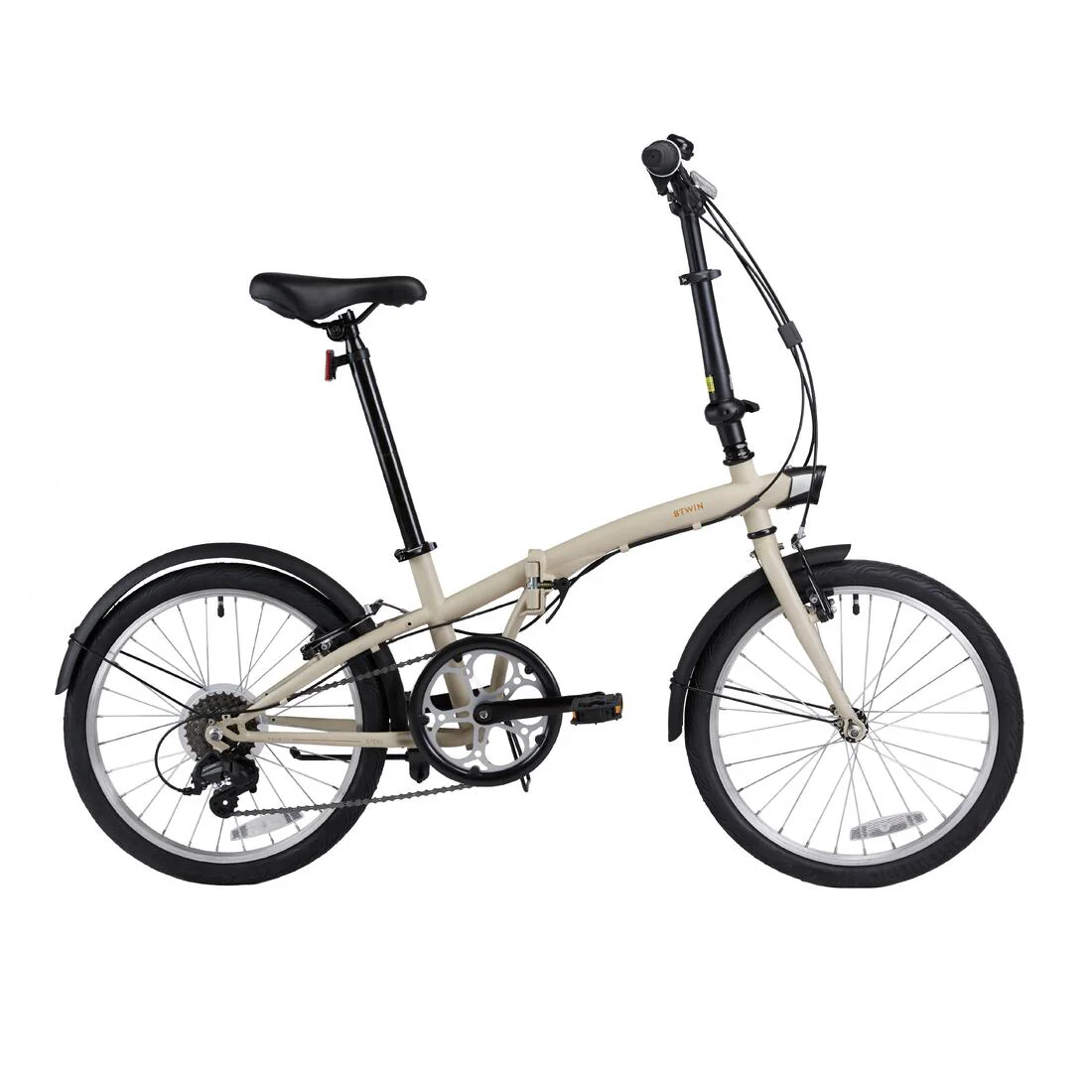 Bicicleta beige Fold 120 ADJ