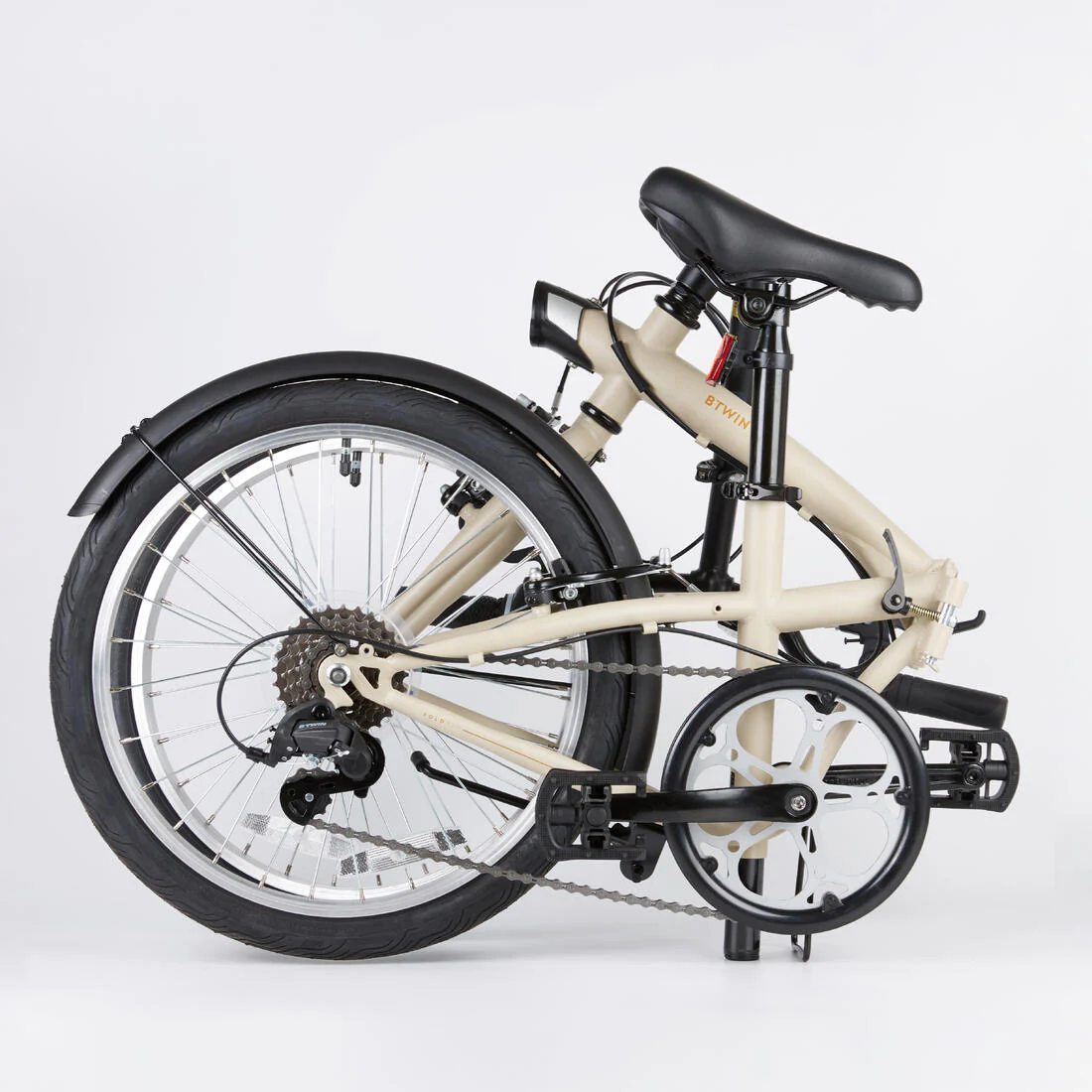 Bicicleta beige Fold 120 ADJ - Image 2