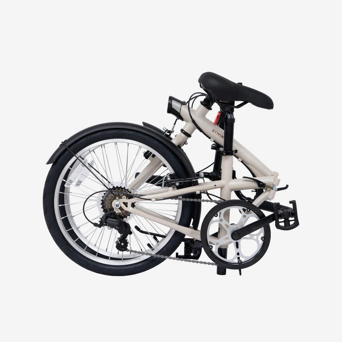 Bicicleta beige Fold 120 ADJ - Image 6