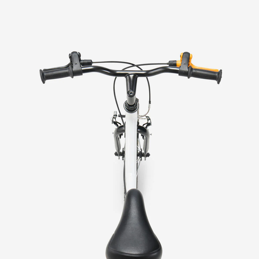 Bicicleta de 16 pulgadas blanca para niños de 4 a 6 años Discover 100 - Image 4