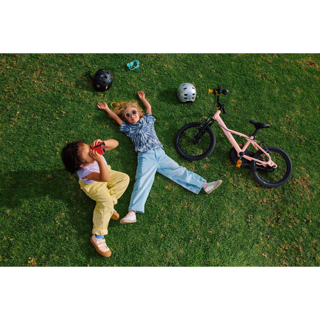 Bicicleta de 16 pulgadas roja para niños de 4 a 6 años Discover 500 - Image 14