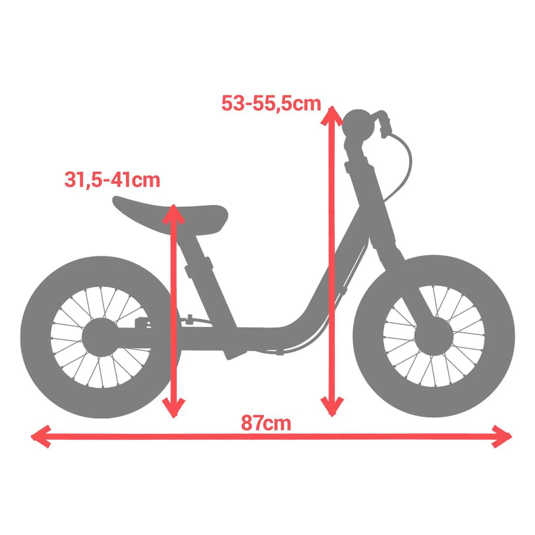 Bicicleta de aluminio sin pedales de 12 pulgadas amarilla para niños Runride 900 - Image 10