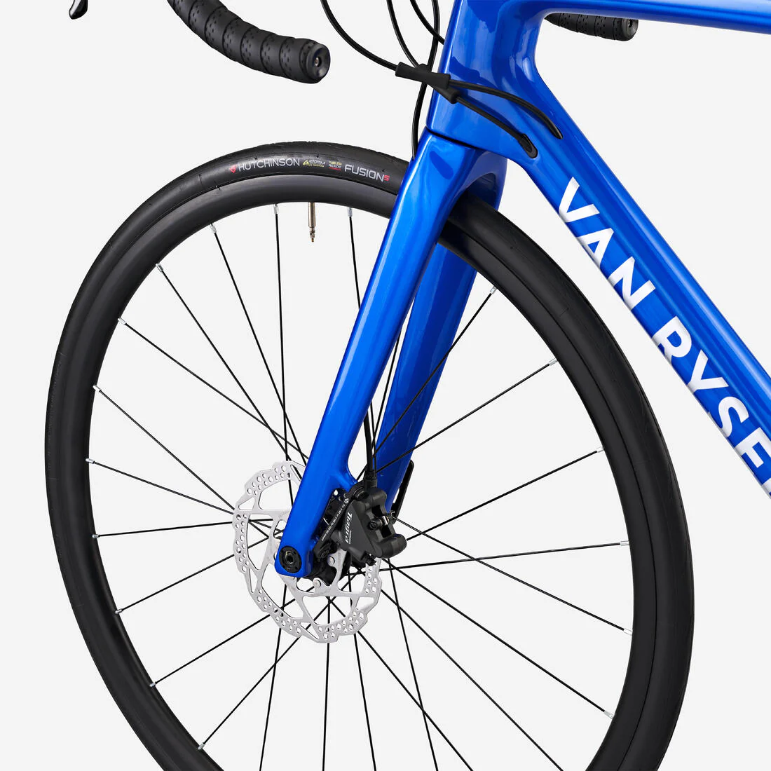 Bicicleta de carretera con cuadro de carbono azul NCR CF Tiagra - Image 7