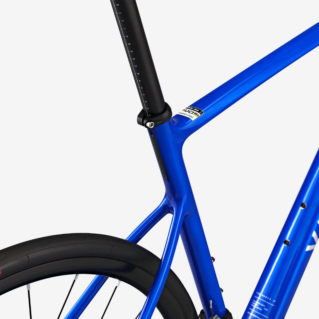 Bicicleta de carretera con cuadro de carbono azul NCR CF Tiagra - Image 9