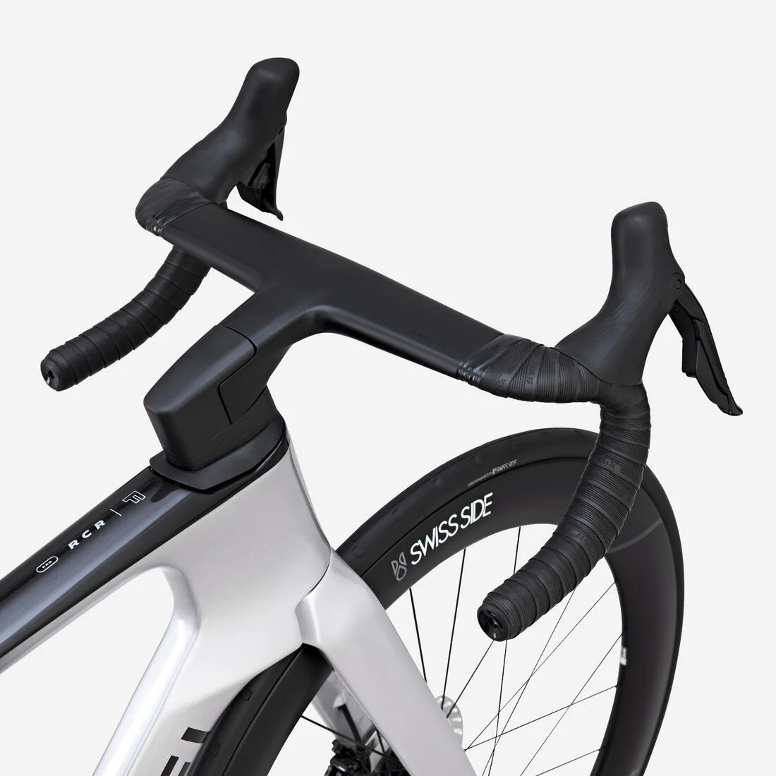 Bicicleta de carretera con sensor de potencia gris RCR-F Pro Shimano 105 - Image 7