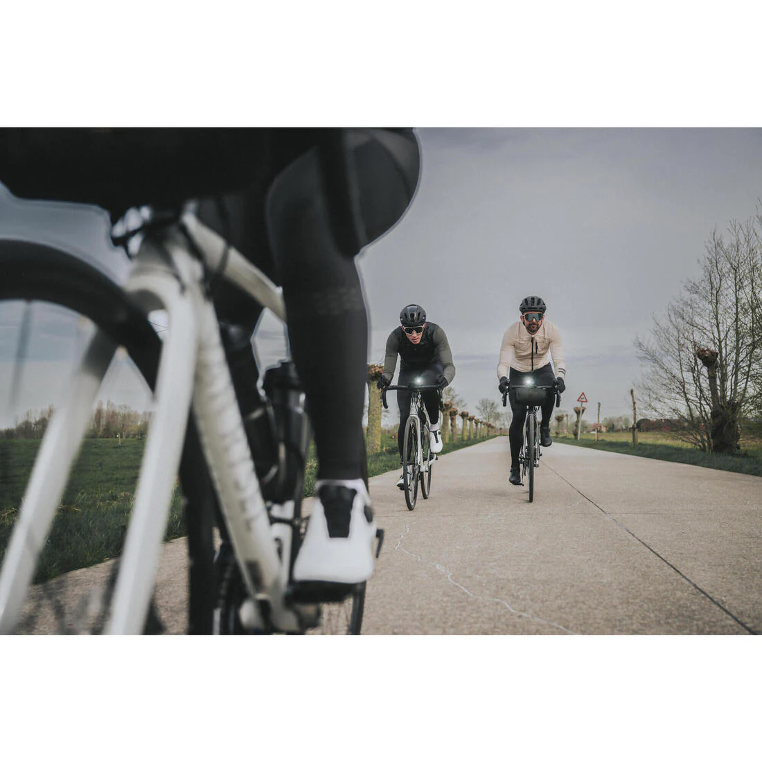 Bicicleta de carretera Endurance con discos Shimano Tiagra 2x10V gris NCR AF - Image 13