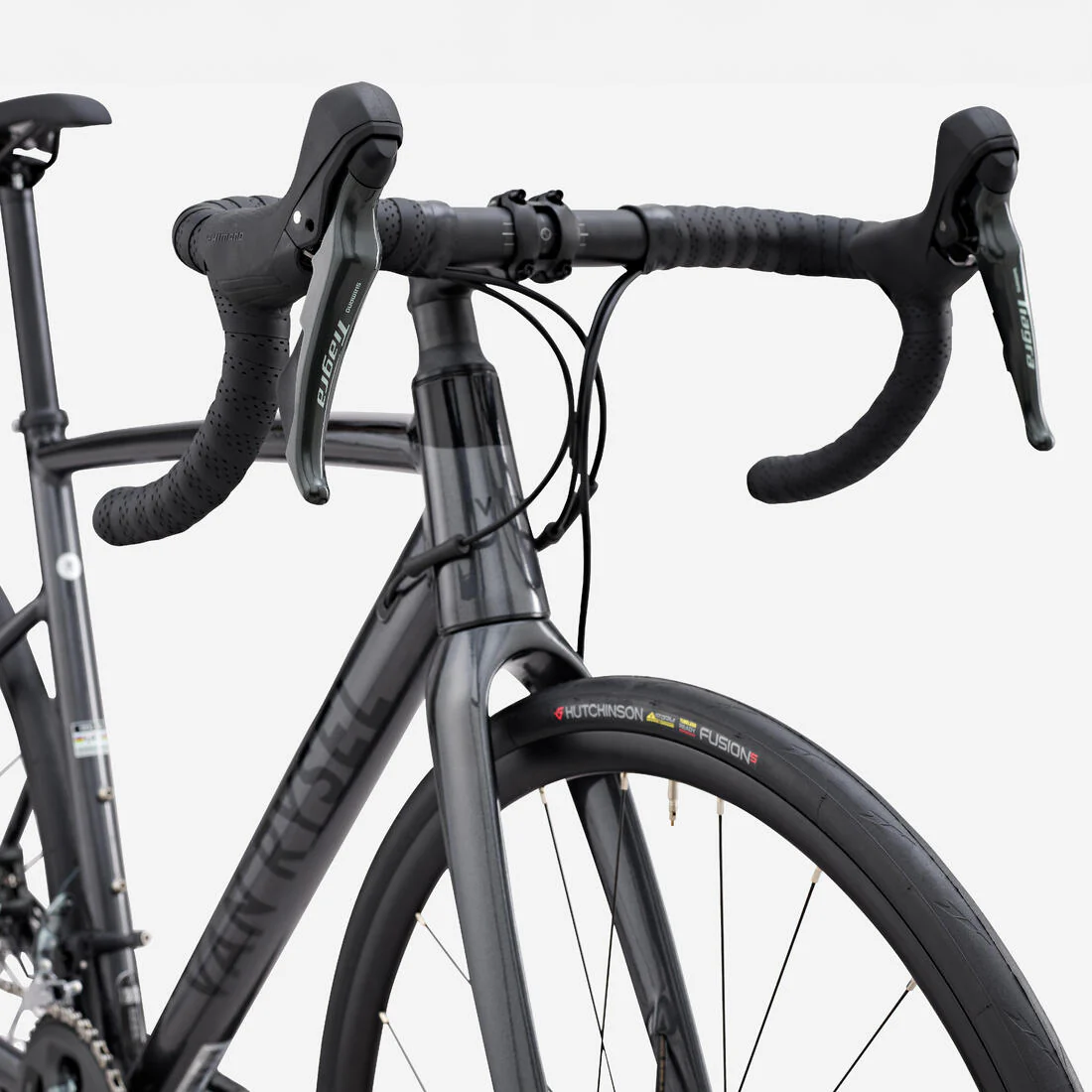 Bicicleta de carretera Endurance con discos Shimano Tiagra 2x10V gris NCR AF - Image 6