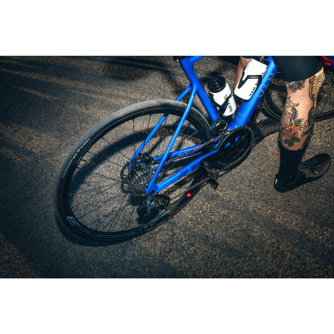 Bicicleta de carretera lila NCR CF Tiagra - Image 11