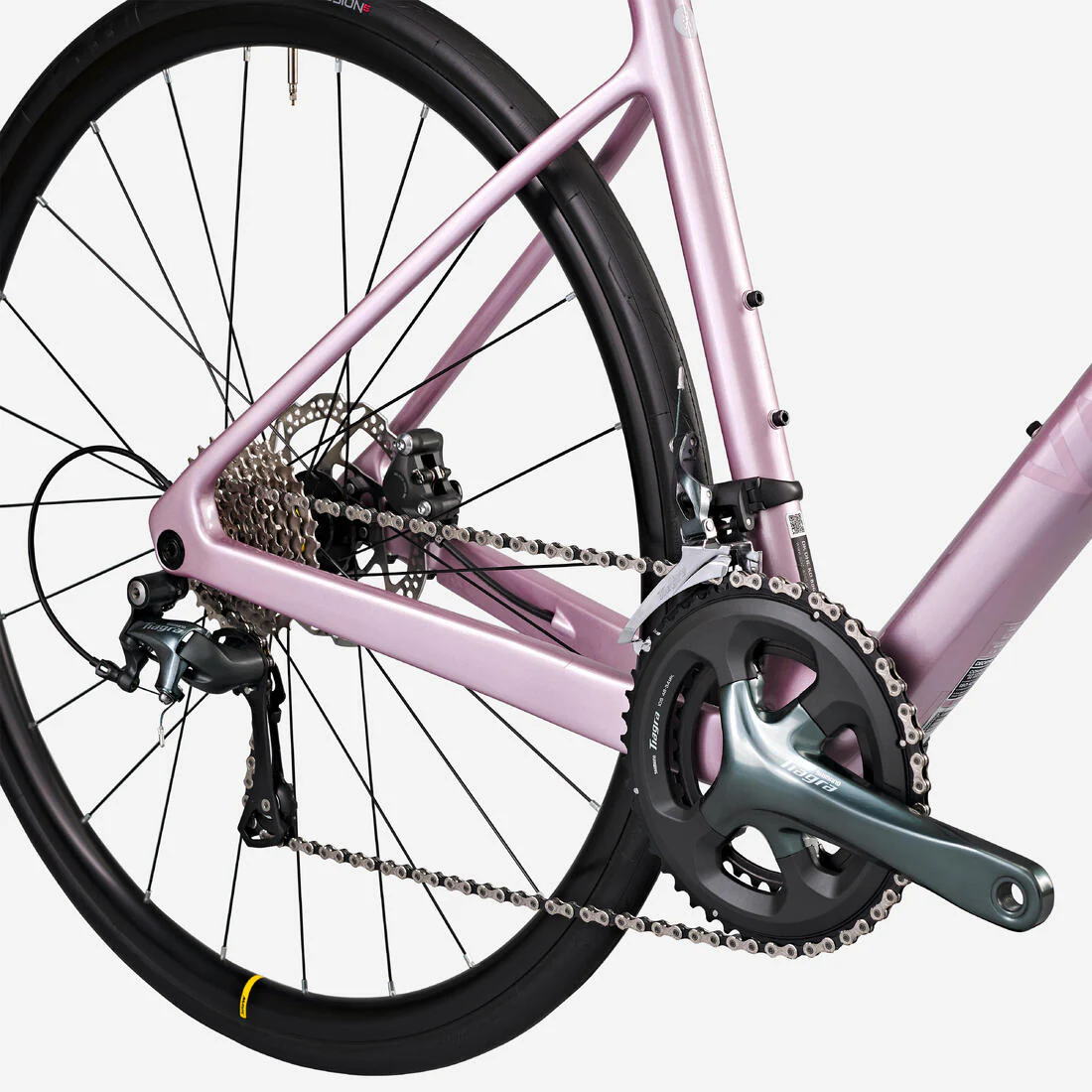 Bicicleta de carretera lila NCR CF Tiagra - Image 5