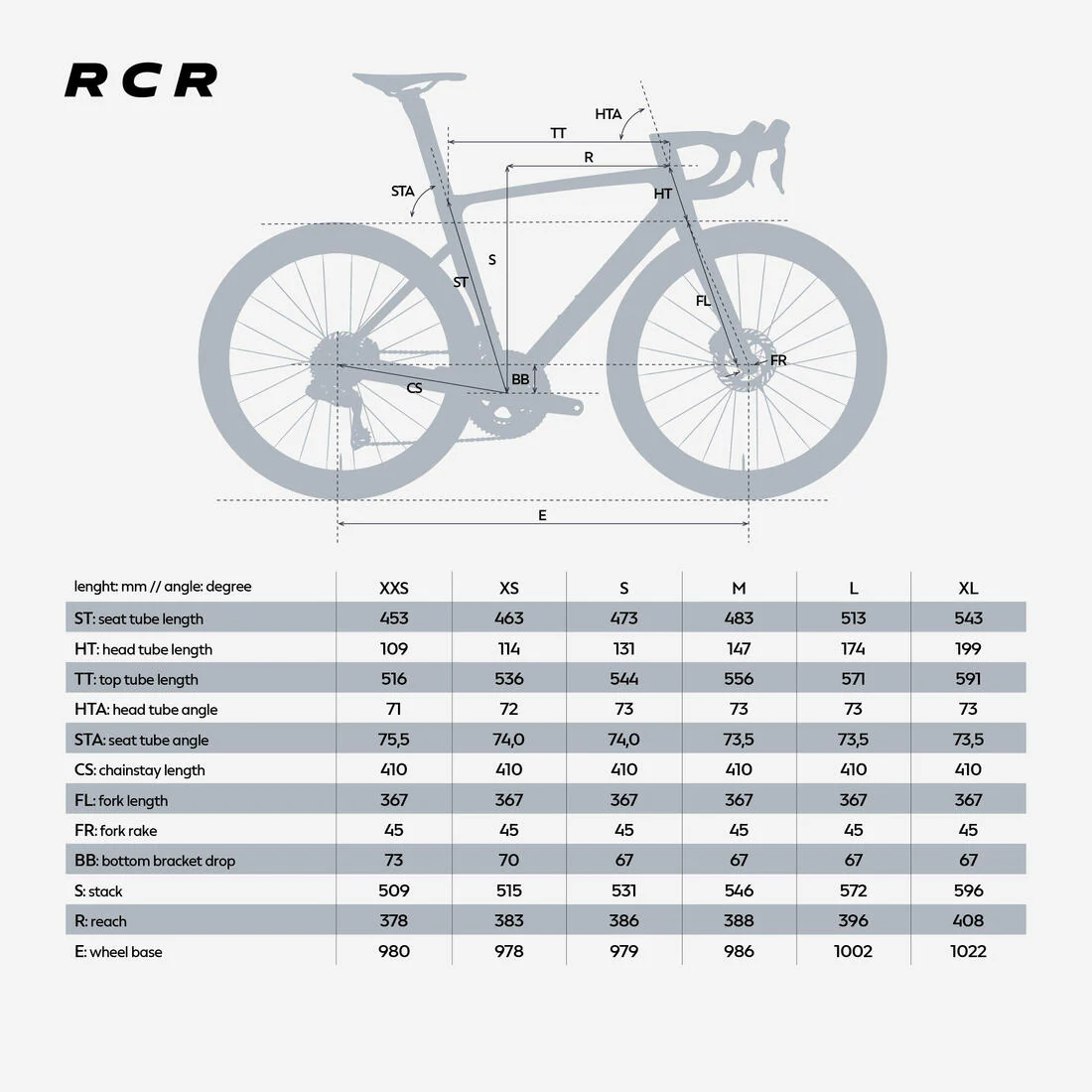 Bicicleta de ciclismo de carretera RCR 105 DI2 - Image 3