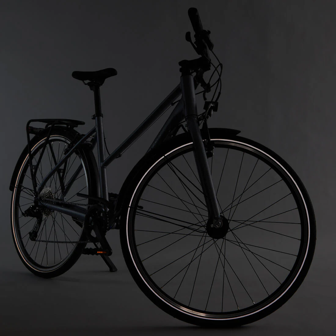Bicicleta de ciudad para largas distancias de cuadro alto 500 - Image 24