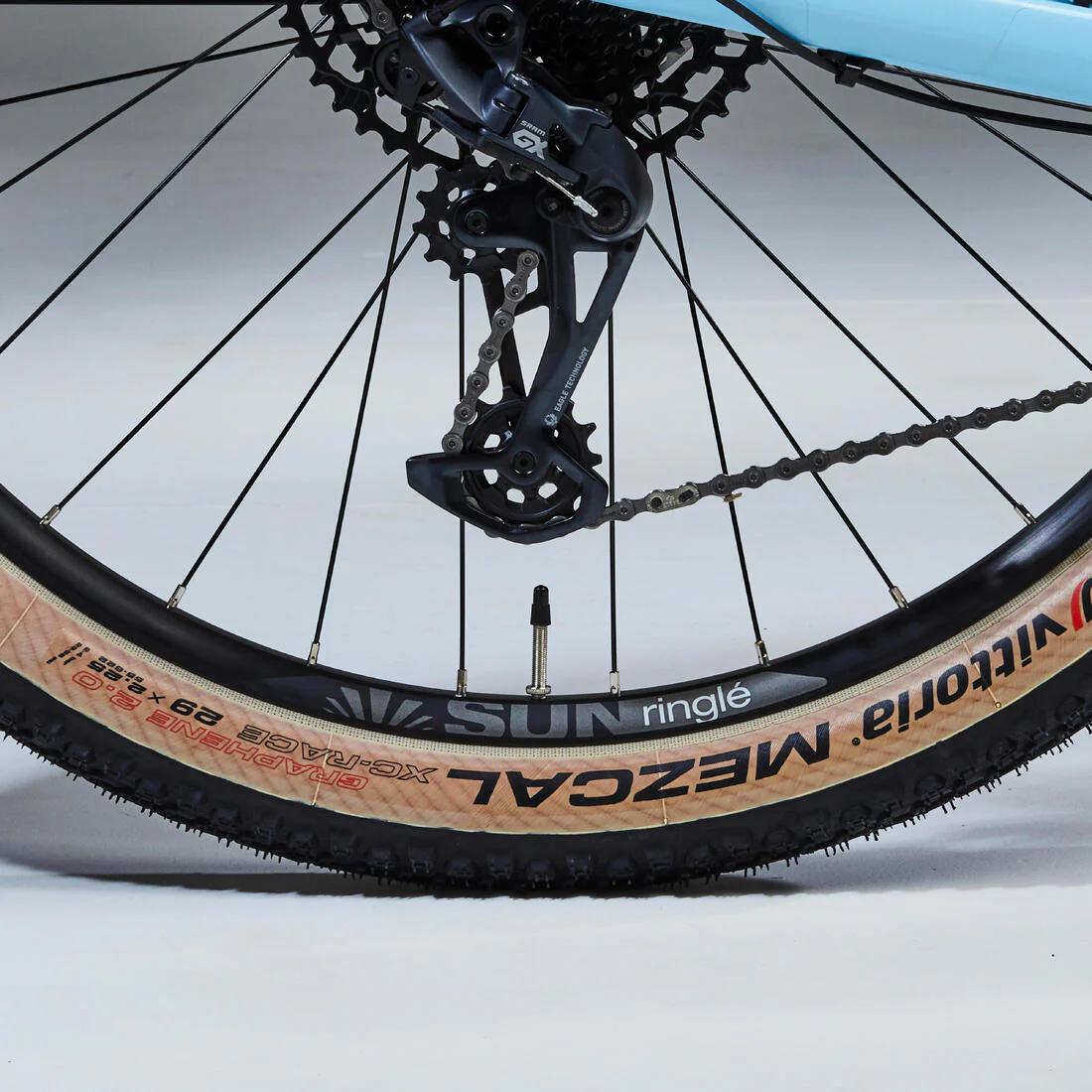 Bicicleta de montaña 29" NX/GX Eagle Rockrider Race 740 azul - Image 17
