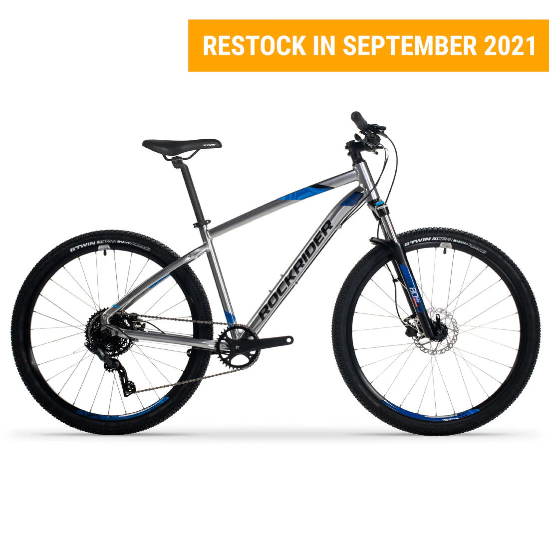 Bicicleta de montaña cromo Rockrider st 530 - Image 17