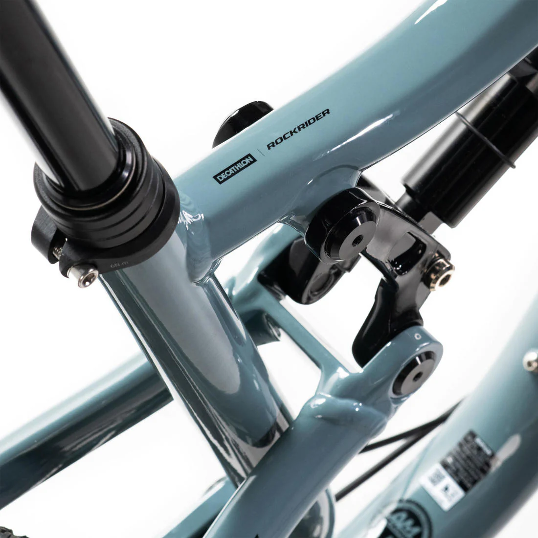 Bicicleta de montaña Rockrider AM 100 V2 29 Gris SRAM NX 12 vel 140 mm - Image 11