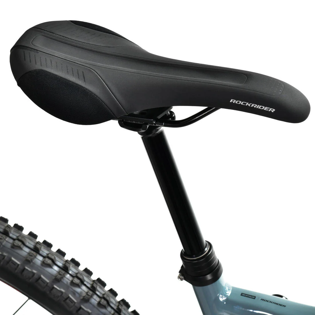 Bicicleta de montaña Rockrider AM 100 V2 29 Gris SRAM NX 12 vel 140 mm - Image 13
