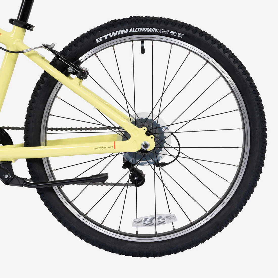Bicicleta de MTB de 24" amarilla Expl 500 - Image 13