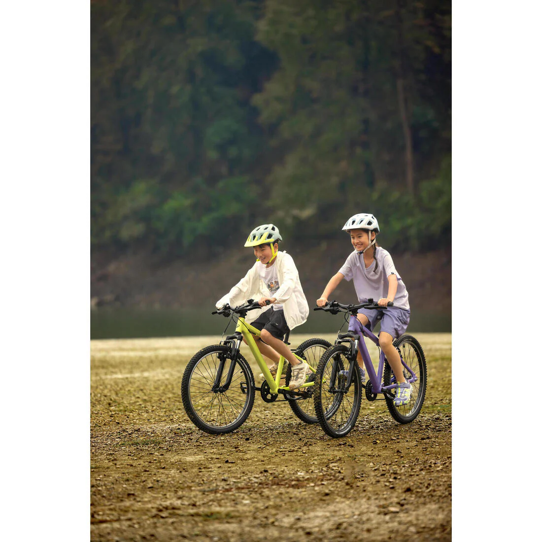 Bicicleta de MTB de 24" amarilla Expl 500 - Image 16
