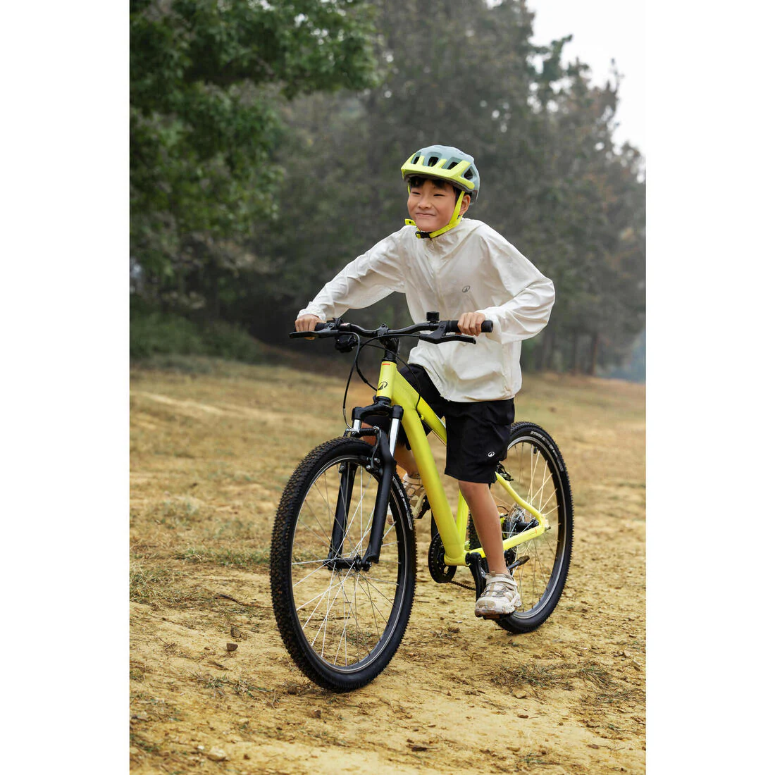 Bicicleta de MTB de 24" amarilla Expl 500 - Image 18