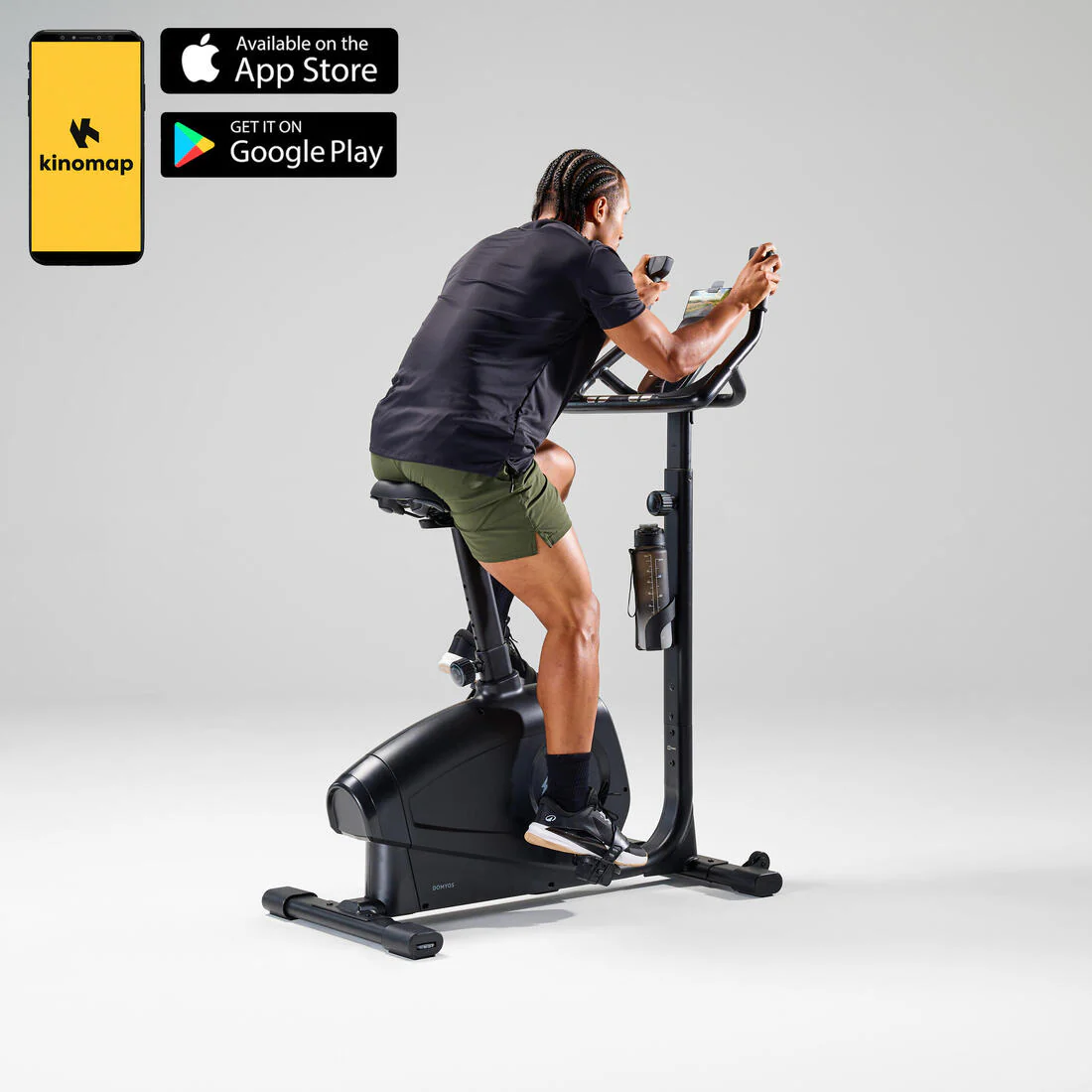 Bicicleta estática conectada, autoalimentada y ultracómoda EB900 B - Image 2
