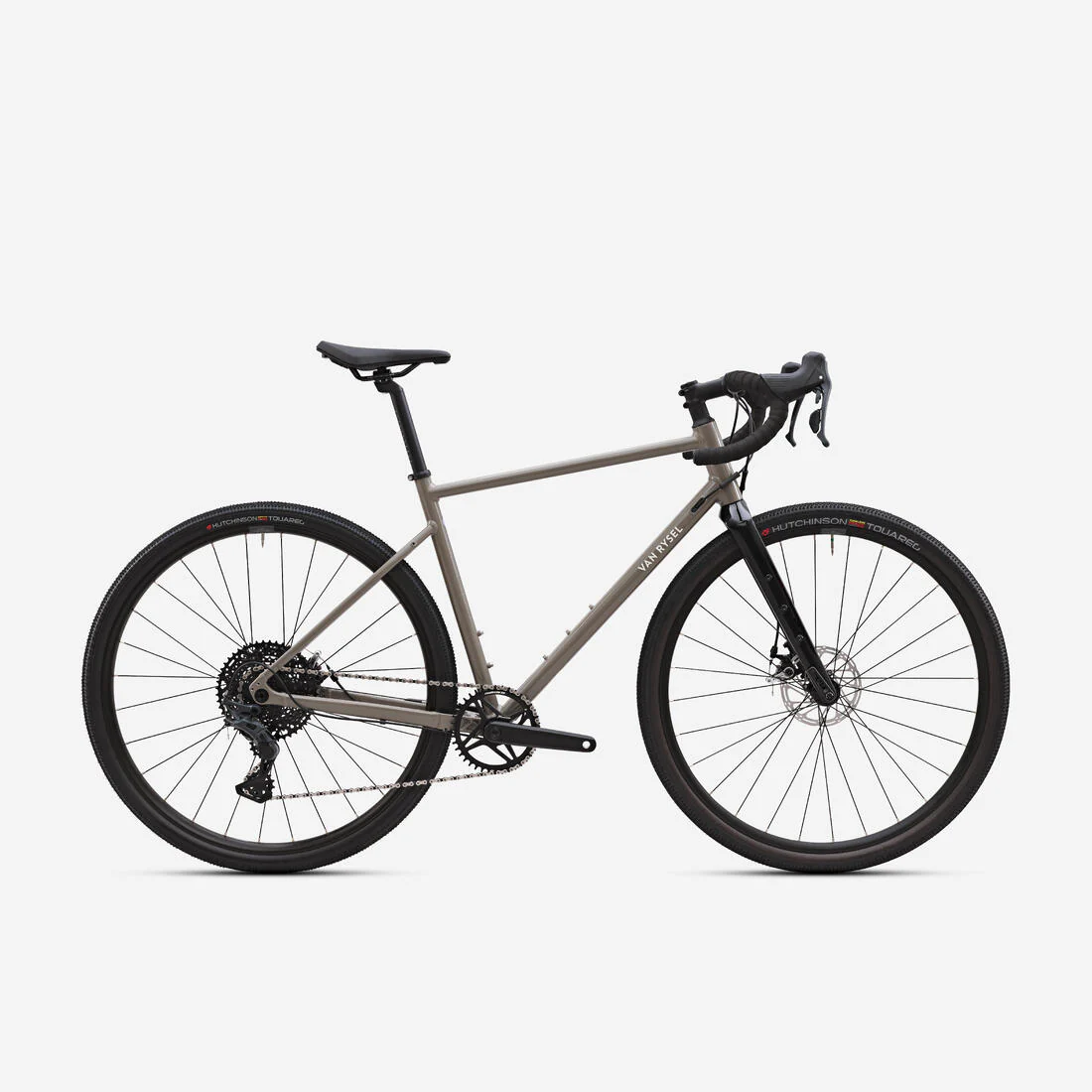 Bicicleta gravel con transmisión Microshift Sword de 1x10 velocidades GRVL AF