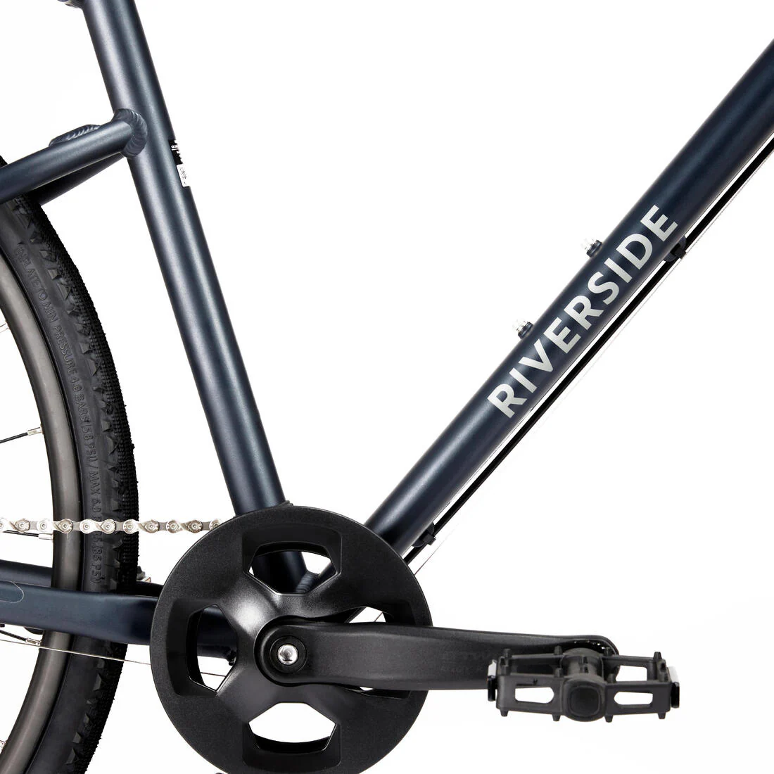 Bicicleta híbrida con freno de disco de 9 velocidades nube Riverside 500 - Image 8