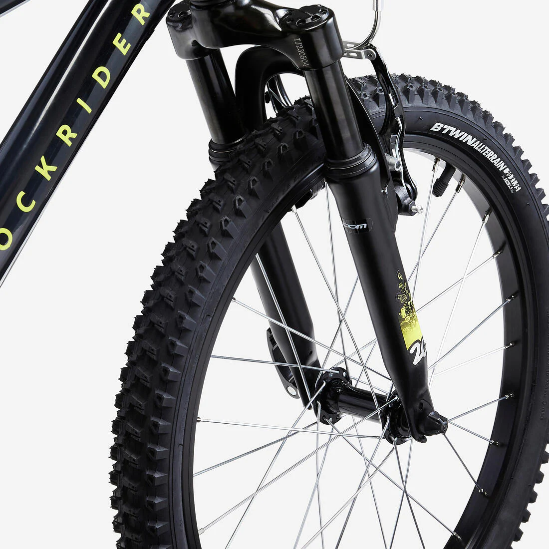 Bicicleta MTB de 20" negra para niños de 6 a 9 años Expl 500 - Image 16