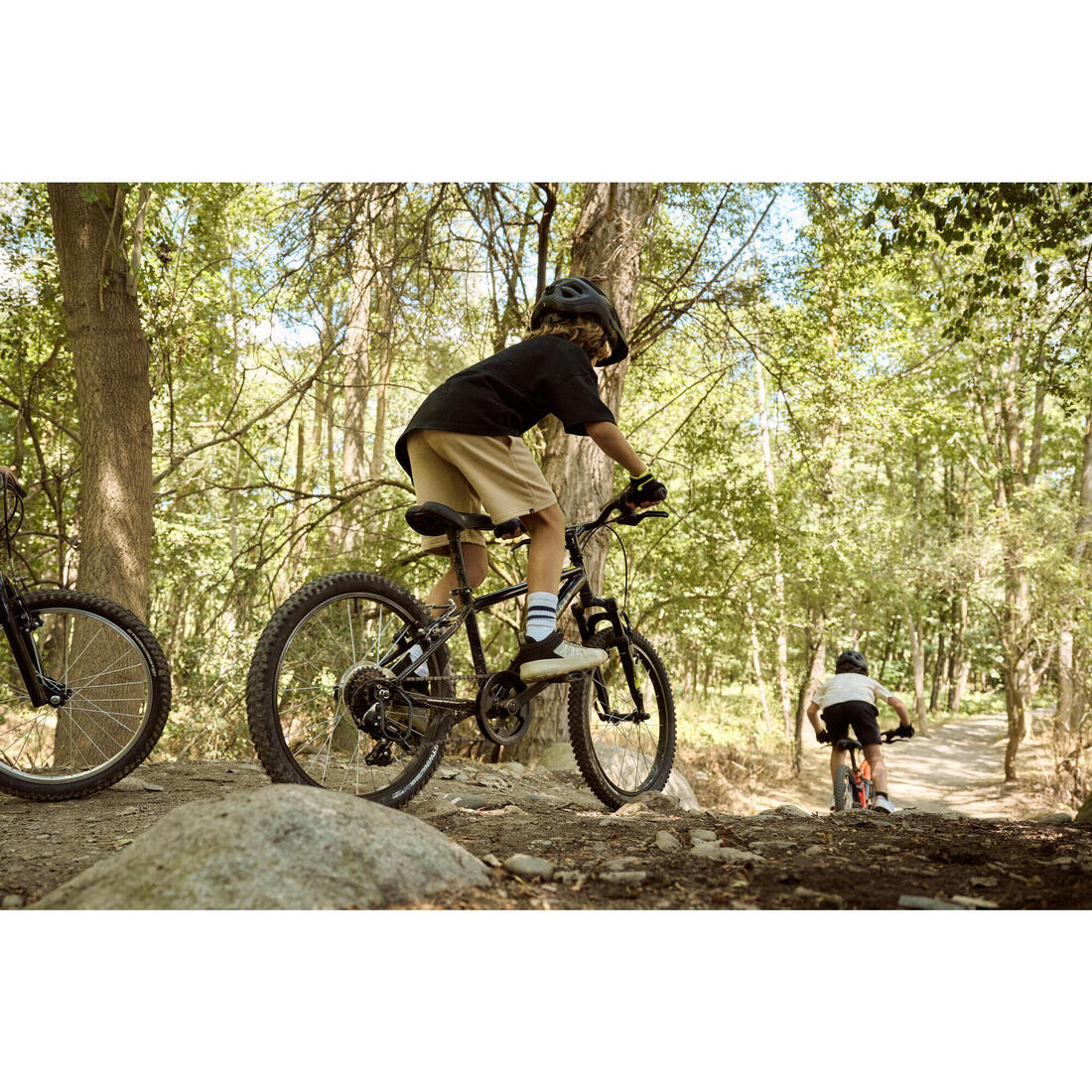 Bicicleta MTB de 20" negra para niños de 6 a 9 años Expl 500 - Image 29