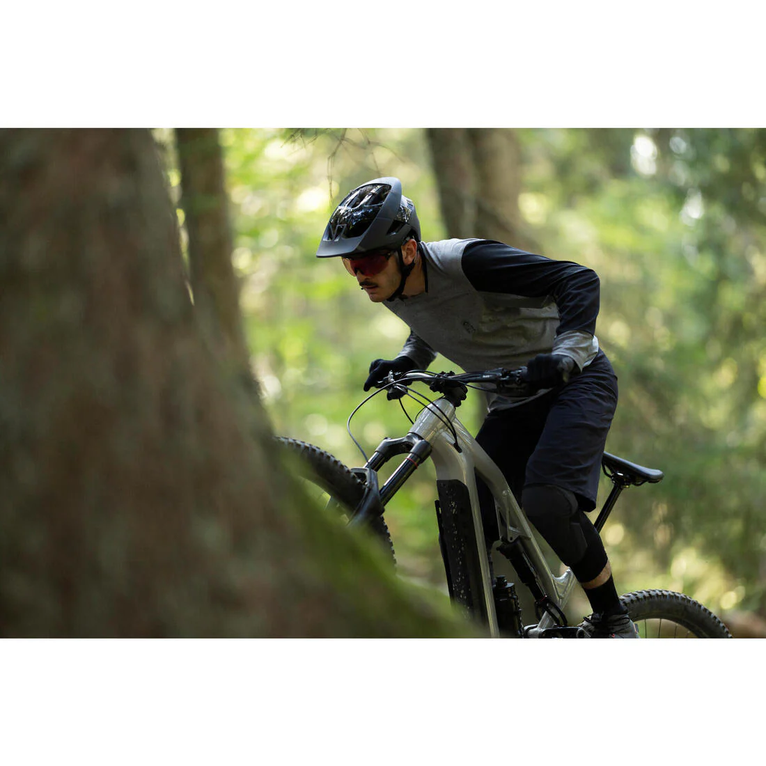 Bicicleta MTB de all mountain eléctrica con suspensión total de 29" E-Feel 700 S - Image 13