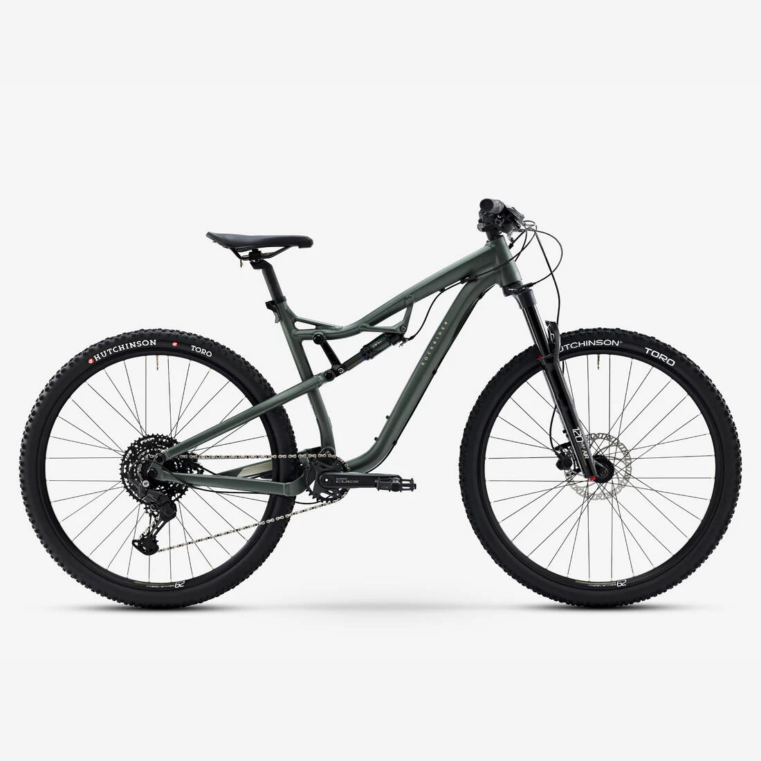 Bicicleta MTB de expedición de 29" verde Explore 540