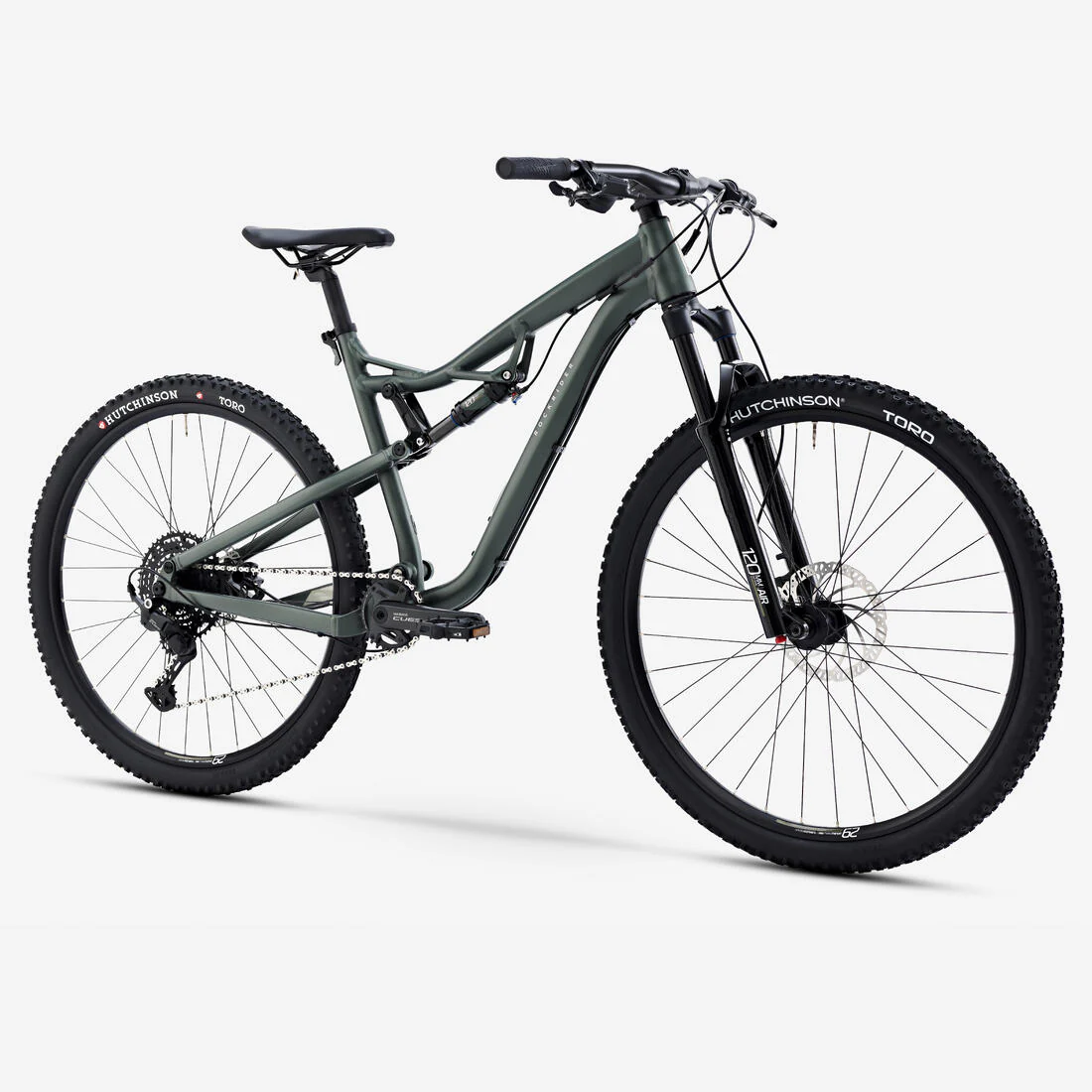 Bicicleta MTB de expedición de 29" verde Explore 540 - Image 2