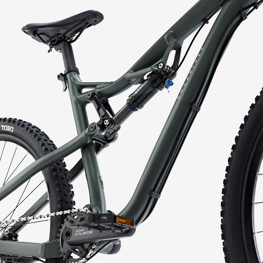 Bicicleta MTB de expedición de 29" verde Explore 540 - Image 4